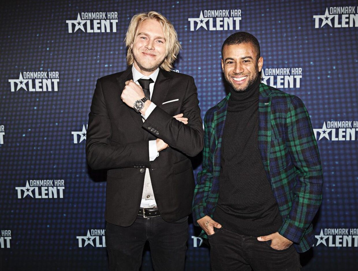 Sammen med Christopher Læssøe var Felix Smith vært på TV2's underholdningsprogram 'Danmark Har Talent'. Foto Jonas Skovbjerg Fogh.
