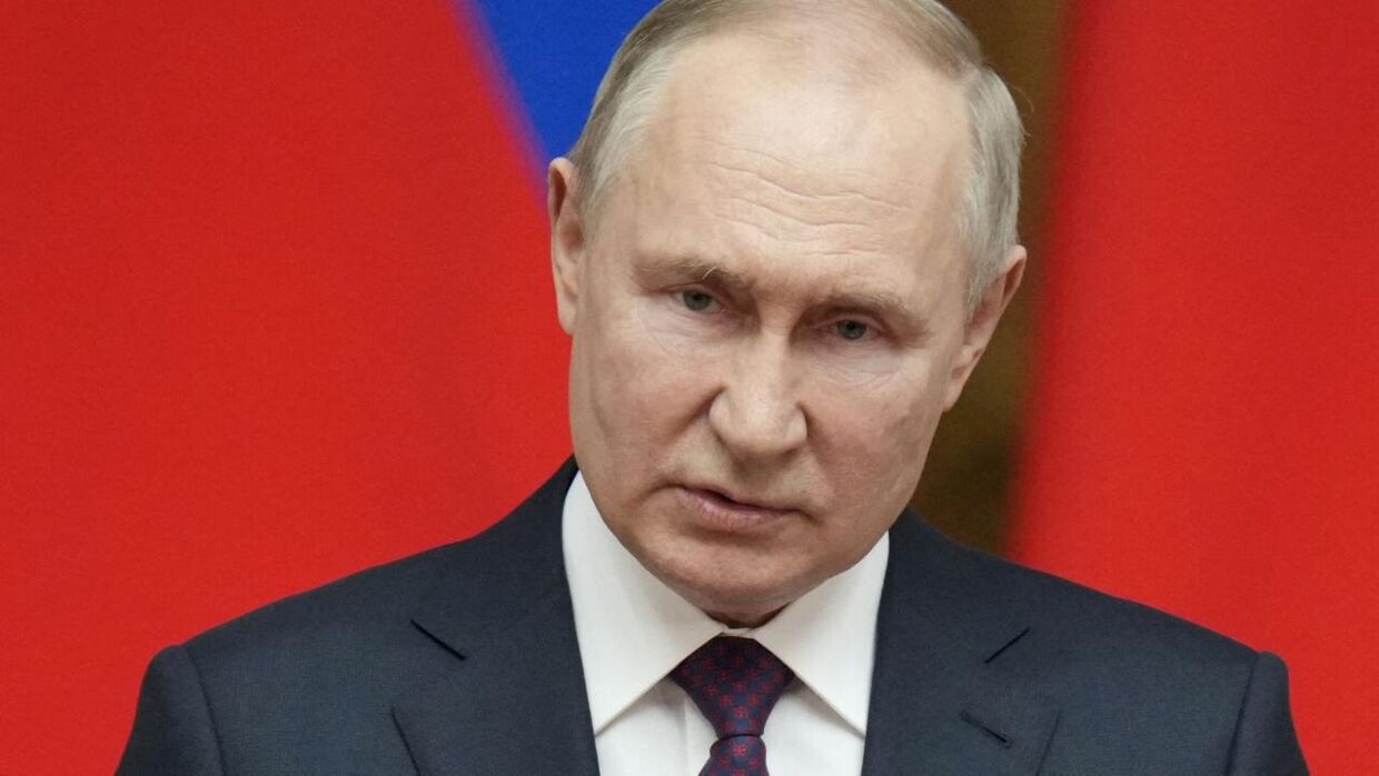 Arkivfoto af den russiske præsident, Vladimir Putin.