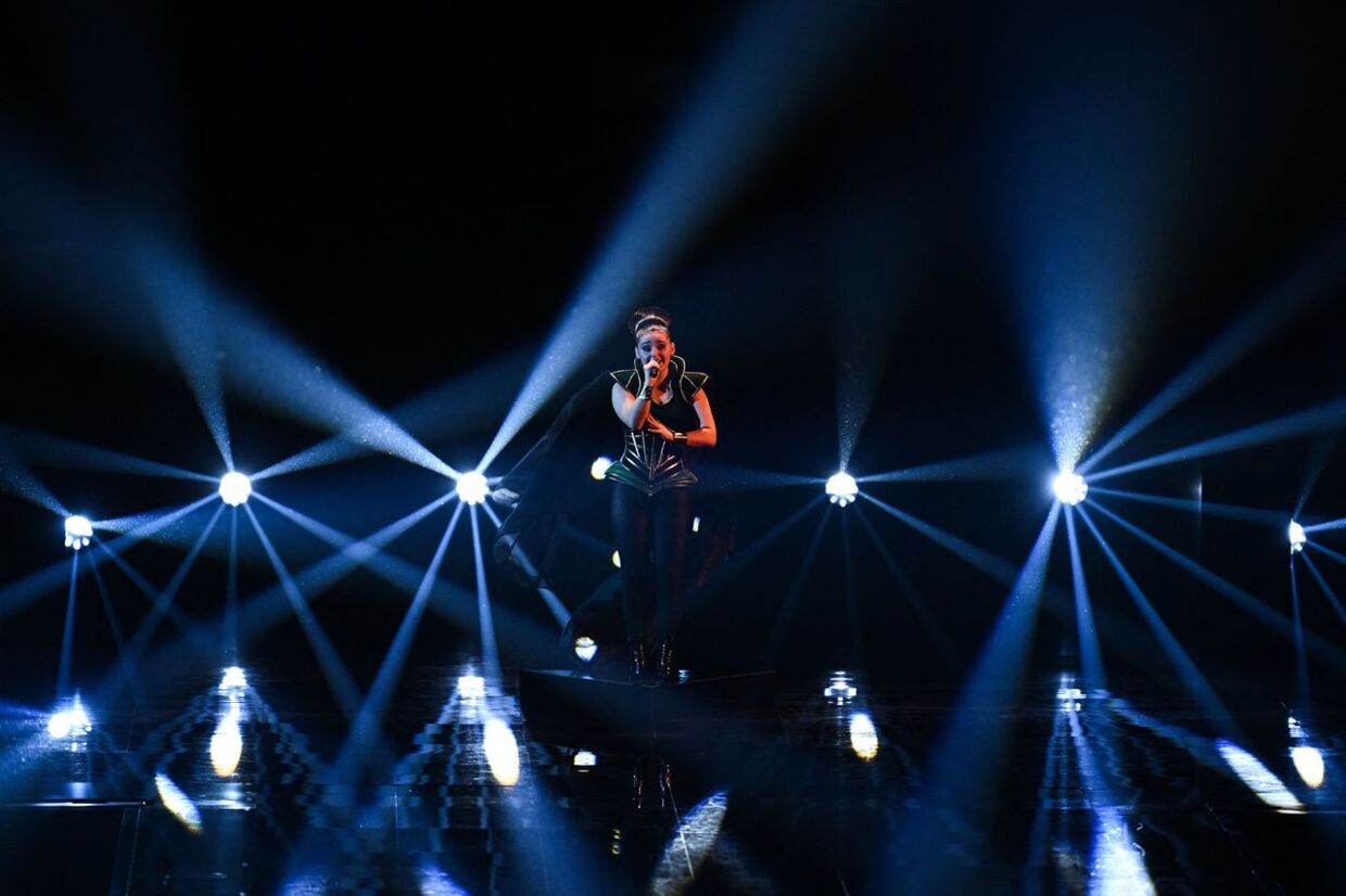 Alessandra endte på en 5.-plads under Eurovision i Liverpool.
