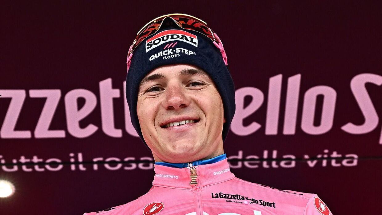 Remco Evenepoel er færdig ved dette års Giro d'Italia.
