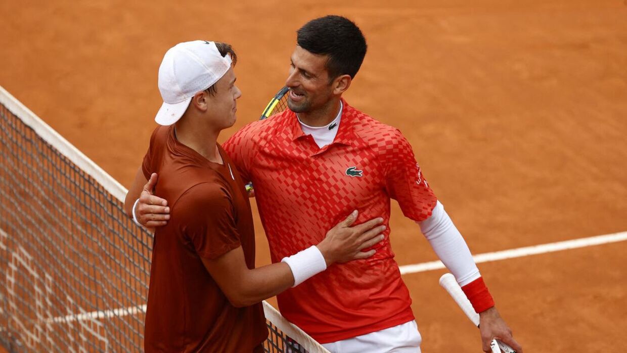Novak Djokovic havde kun rosende ord tilovers for Holger Rune efter onsdagens kamp.
