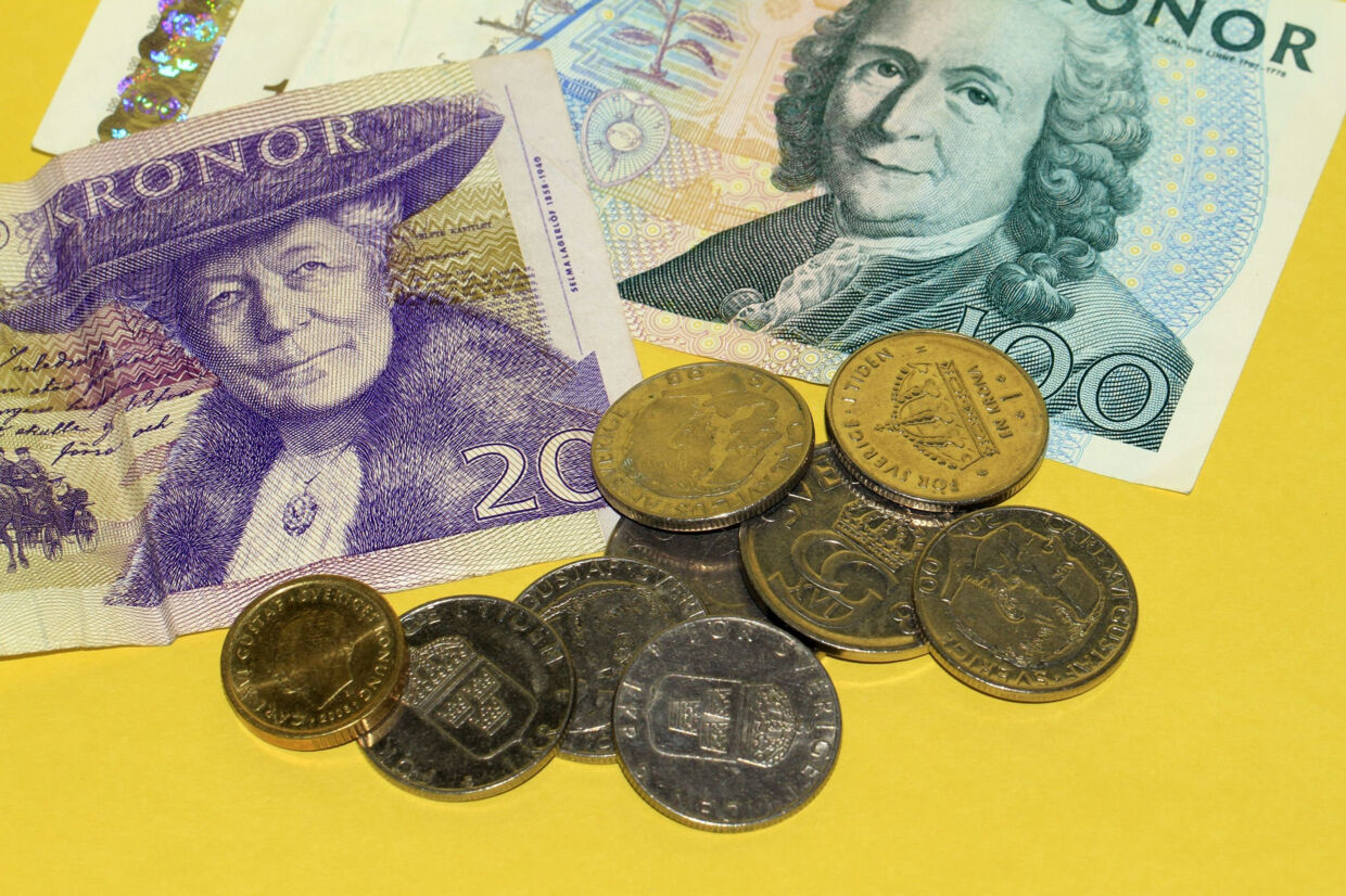 Den svenske krone er på det laveste niveau i årevis. Det betyder, at det er billigere at tage en tur til Sverige. Klaus Nowottnick/Ritzau Scanpix
