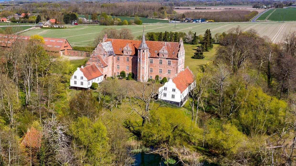 Harridslevgaard slot er til salg, og man har netop slået otte millioner kroner af prisen.