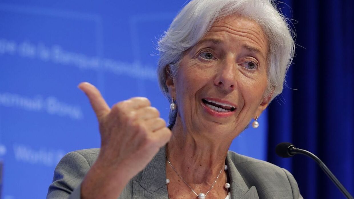 På rette spor. Inflationen falder, men ECB-chef Christine Lagarde vil ifølge Danske Bank hæve renten fra 3,25 procent til 4,0 procent de kommende måneder, før rentetoppen er nået. 