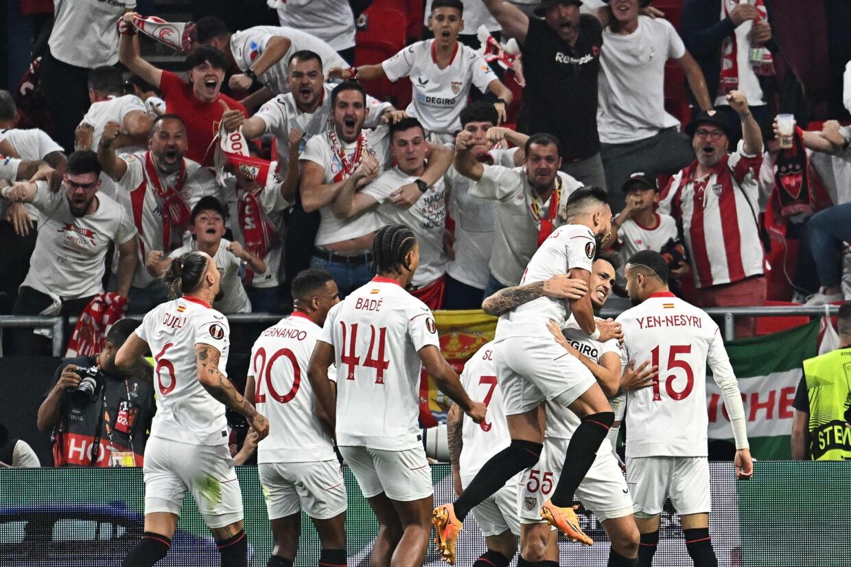 - Sevilla har vundet syv af syv finaler i Europas næstbedste klubturnering.
