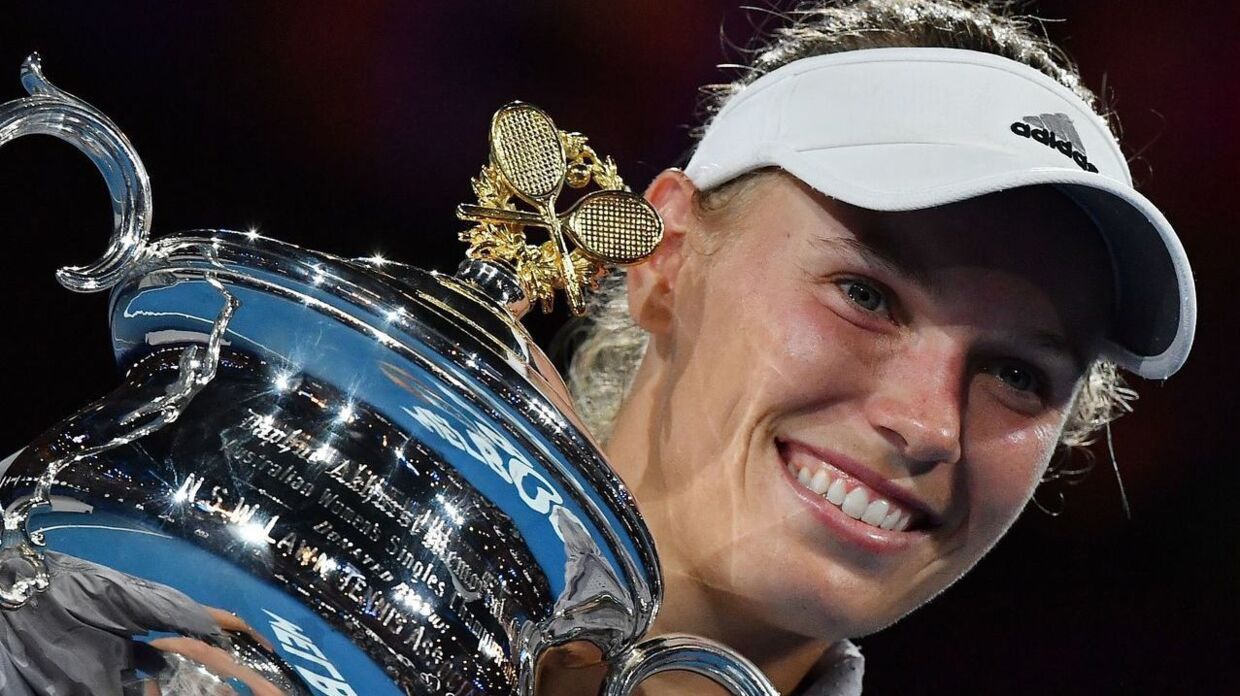 Caroline Wozniacki vandt i 2018 Australian Open.