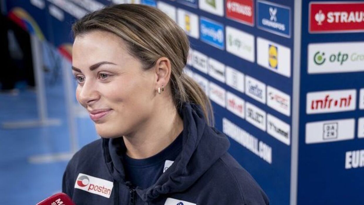 Nora Mørk under EM i Slovenien i 2022.