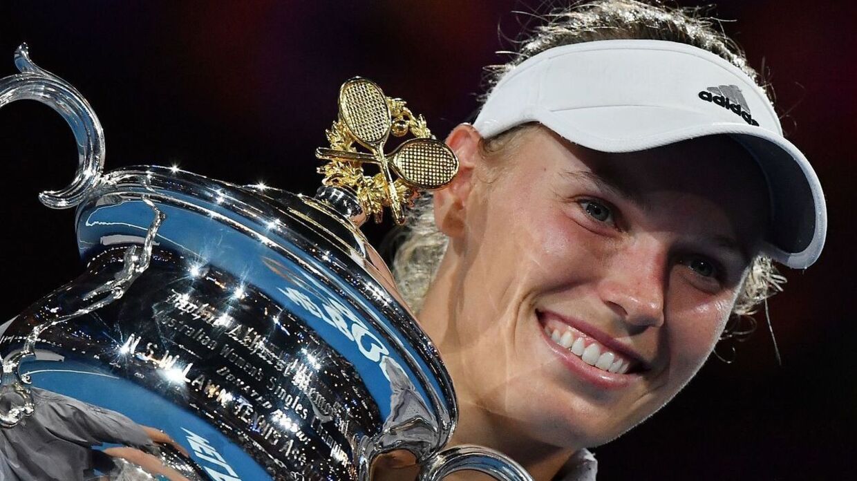 Caroline Wozniacki vandt Australian Open i 2018.