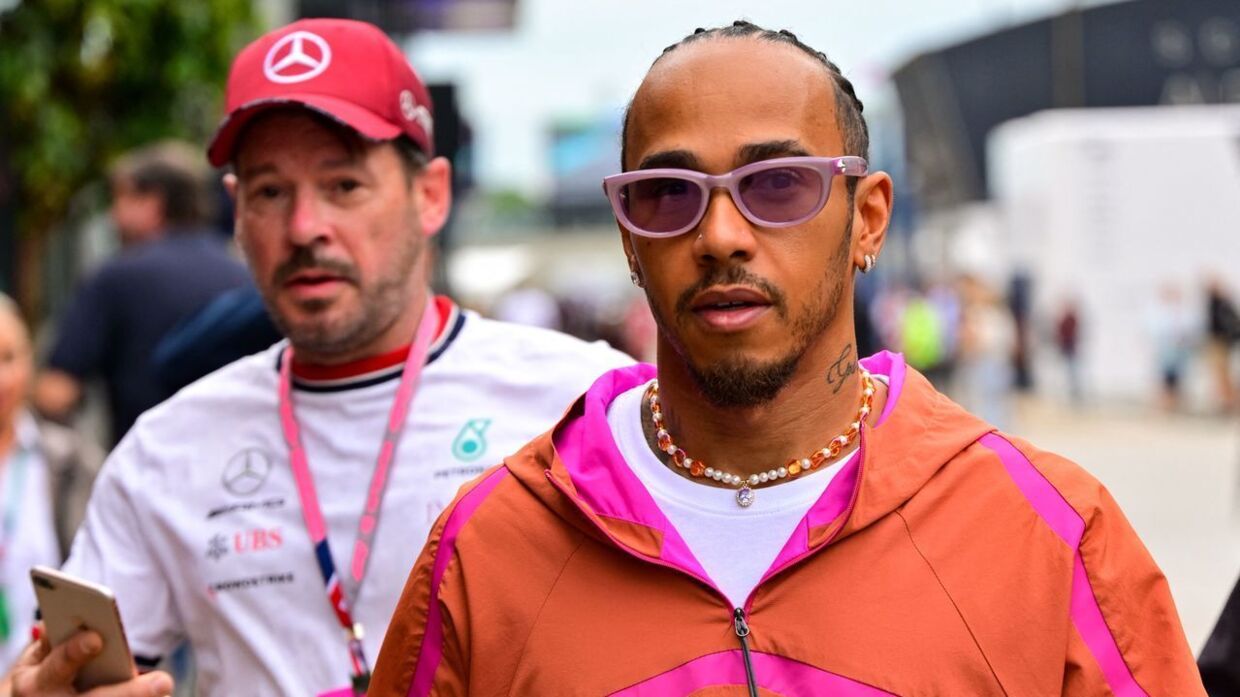 Lewis Hamilton har nydt turen til Ibiza.