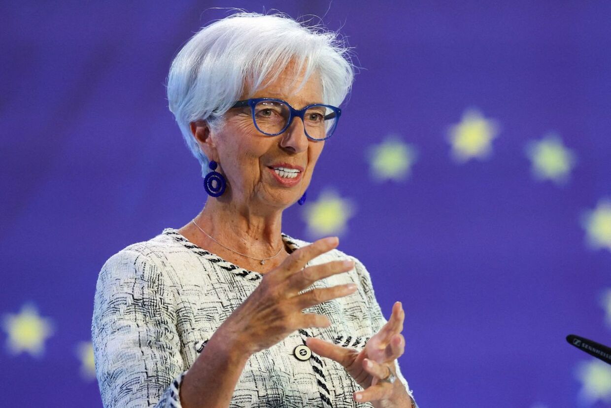 Christine Lagarde, præsident for ECB, har stået i spidsen for et heftigt program med rentestigninger. Det kan nu være ved vejs ende, vurderer Sydbank. 