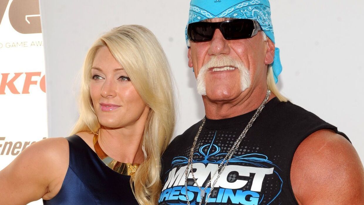 Hulk Hogan med ekskonen Jennifer McDaniel.