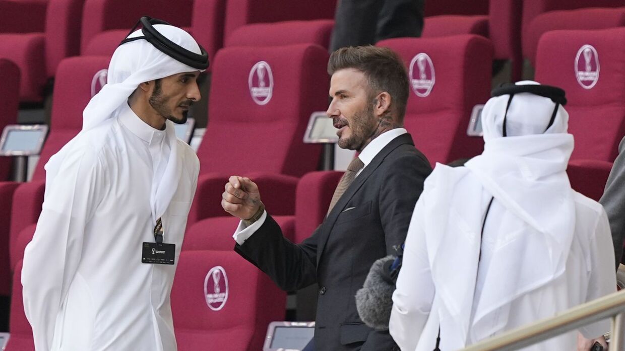 David Beckham i Doha.