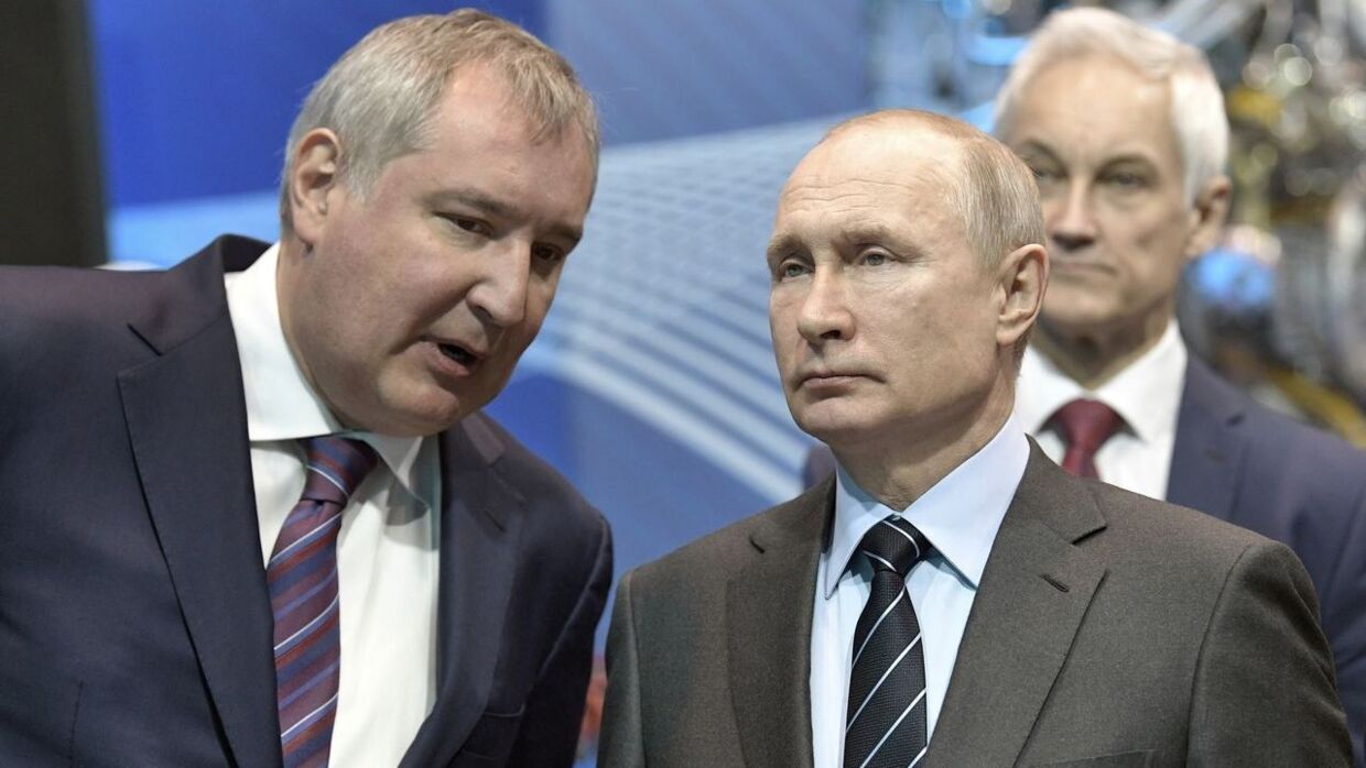 Dmitrij Rogozin blev sidst år fjernet som chef for russernes rumfartsorganisation.