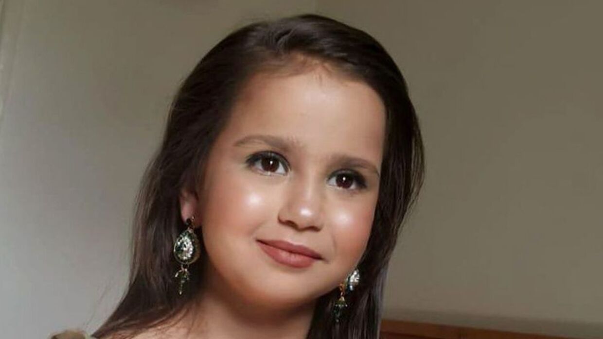 Tiårige Sara Sharif blev fundet død 10. august. Foto: Britisk politi