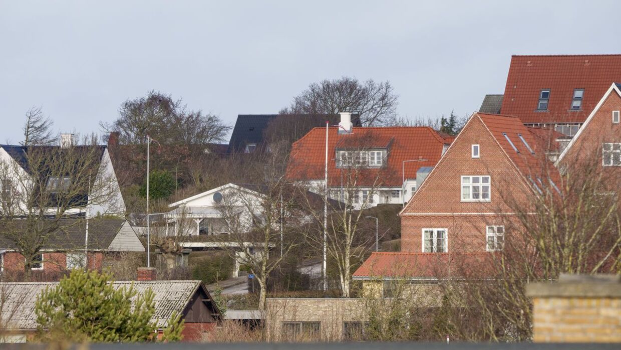 Boligområde i Aalborg, tirsdag den 8. februar 2022.