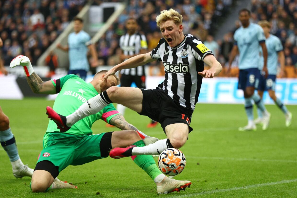 Newcastles trup ankom sent mandag aften til Milano. Tirsdag klokken 18.45 gør klubben comeback i Champions League efter 21 år. (Arkivfoto).