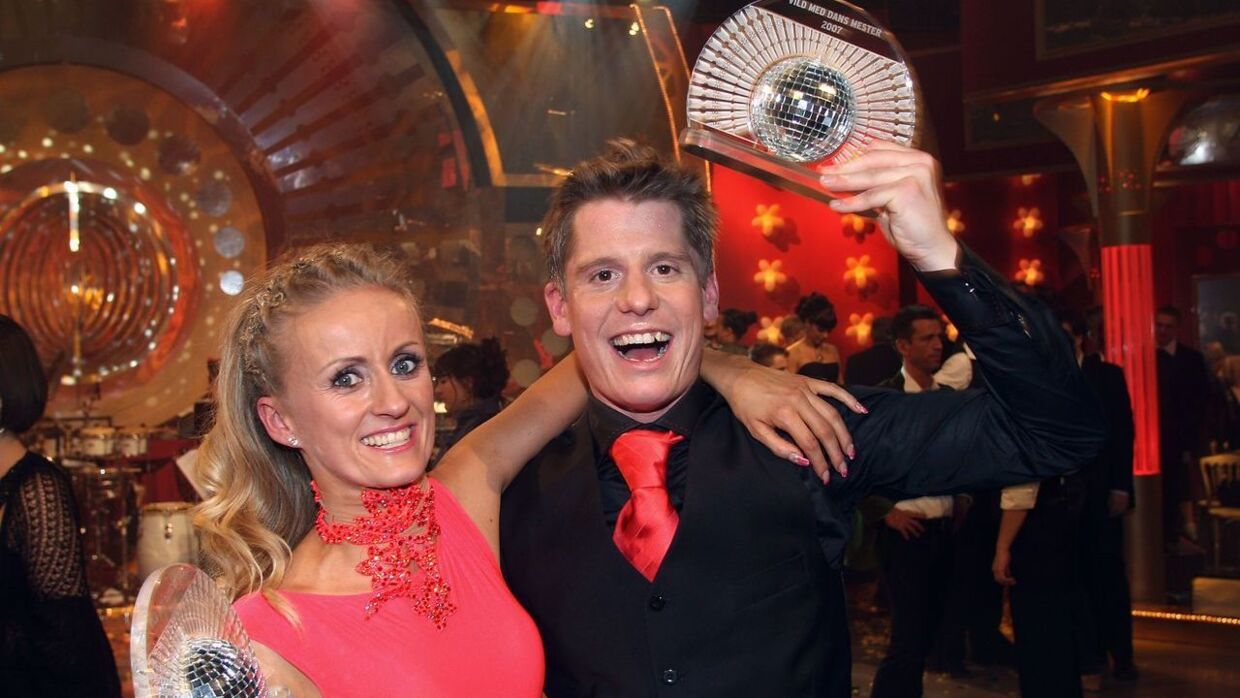 Robert Hansen og Marianne Eihilt vandt i 2007 'Vild med dans'.