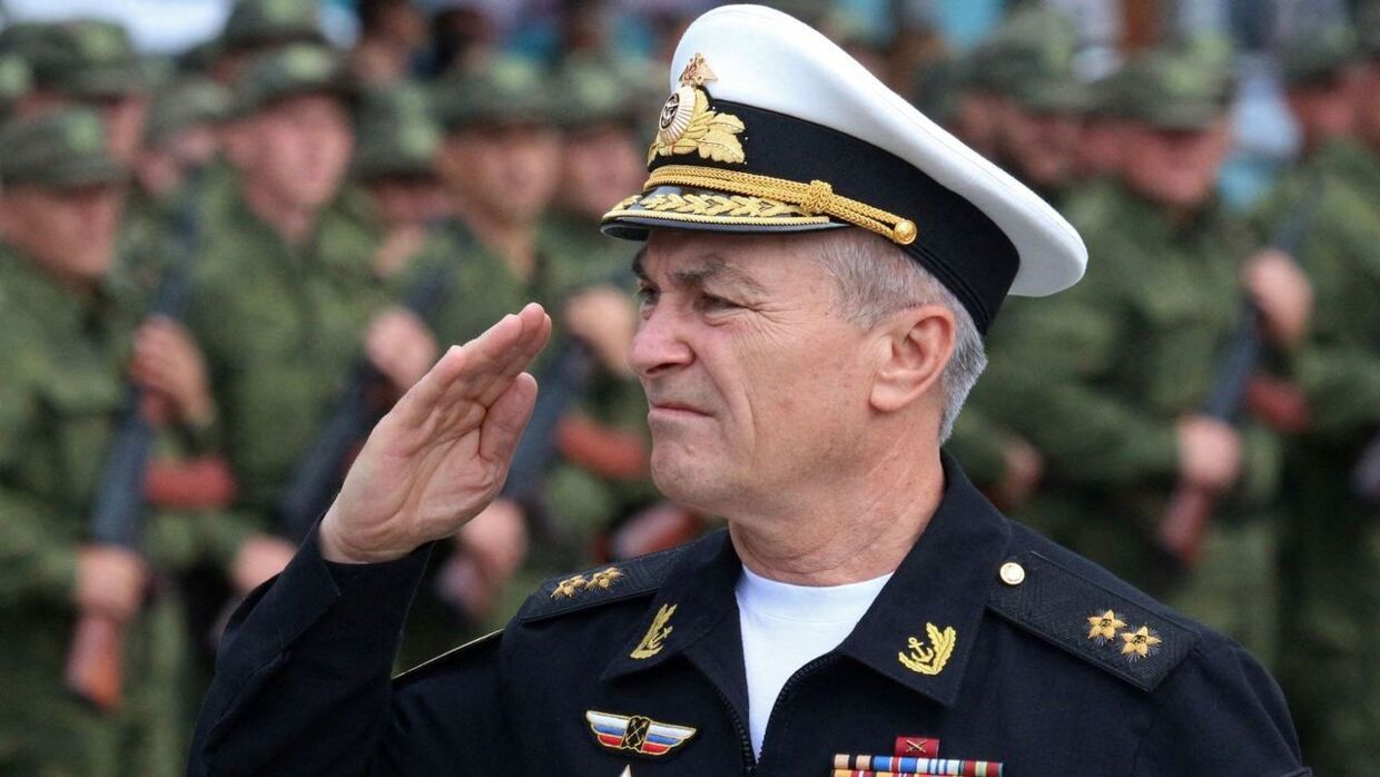 Admiral Viktor Sokolov. Arkivfoto fra 27. september 2022.