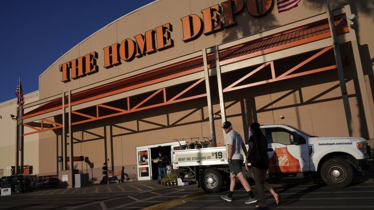 The Home Depot er en populær byggemarkedskæde i USA.