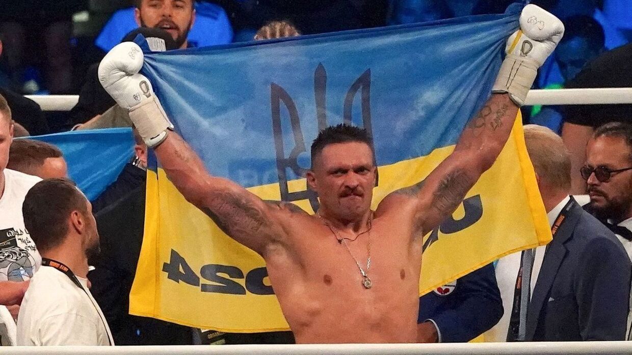 Ukrainske Oleksandr Usyk er klar til en af de største sværvægtskampe nogensinde.