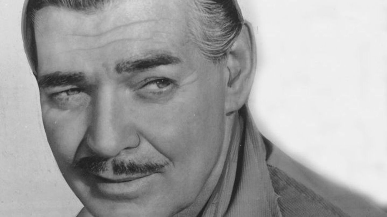 Clark Gable fra 'Borte med blæsten.'