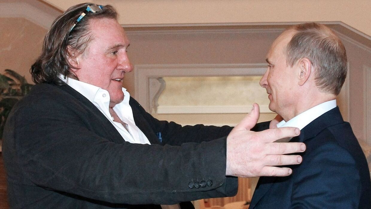 Den franske skuespiller Gerard Depardieu har også gjort sig negativt bemærket for sine møder med den russiske præsident Vladimir Putin.