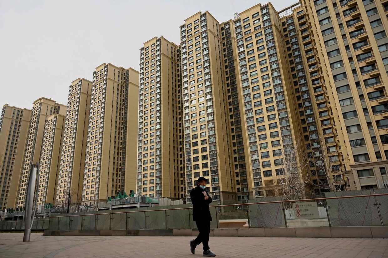 Evergrande er blevet et symbol på problemerne i den kinesiske ejendomssektor, der har resulteret i en stribe konkurser over et stykke tid. (Arkivfoto).