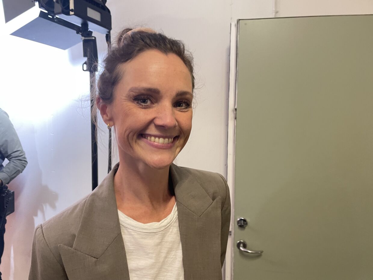 TV 2-vært Lise Rønne til 'Vild med dans'-semifinalen. Foto: Lykke Buhl.