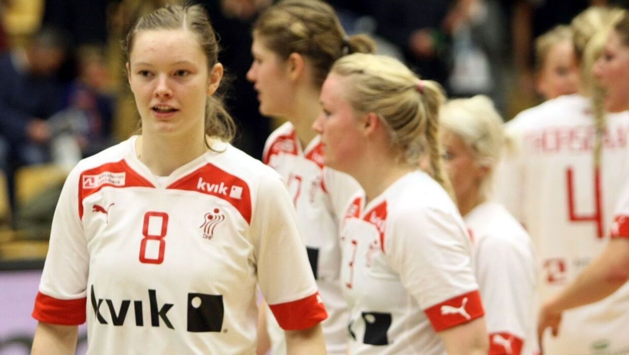 Anne Mette Hansen var 19 år gammel, da hun fik debut for landsholdet.