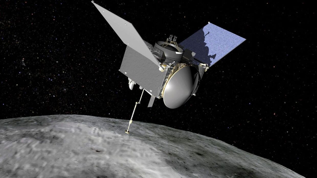 Det var OSIRIS-REx, som tog prøven fra asteroiden Bennu med tilbage til Jorden.