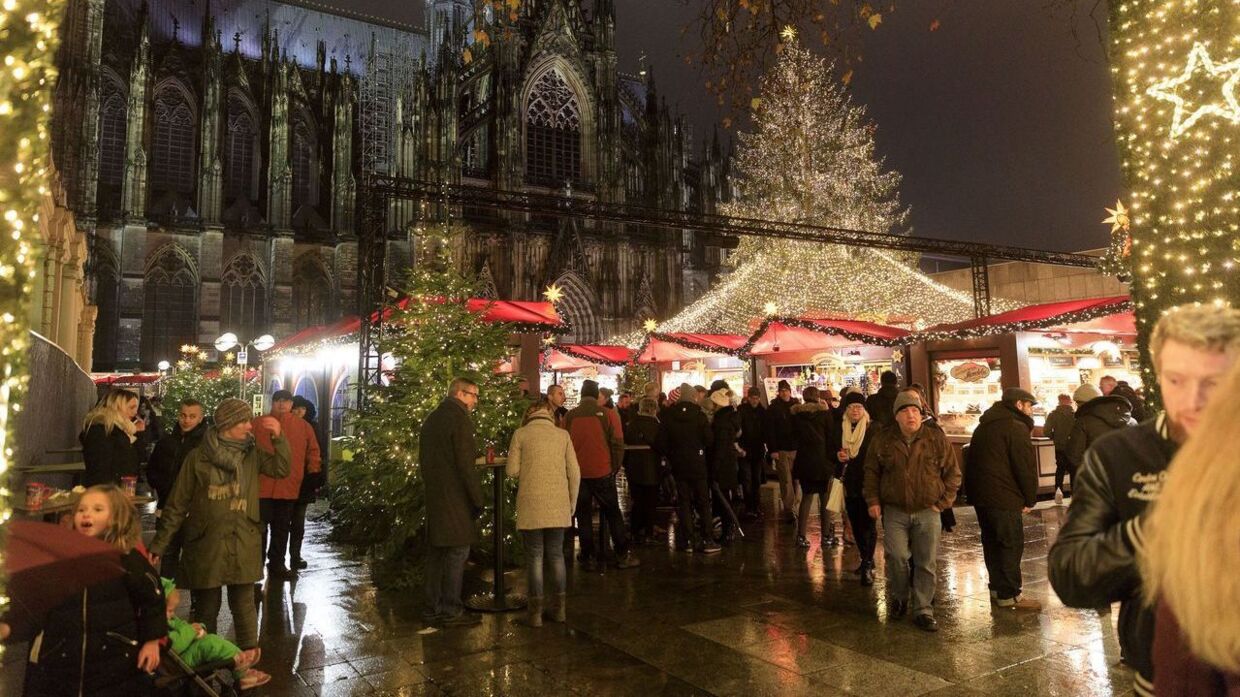 Det store julemarked i Köln var angiveligt målet for et terrorangreb, der skulle have fundet sted 1. december.