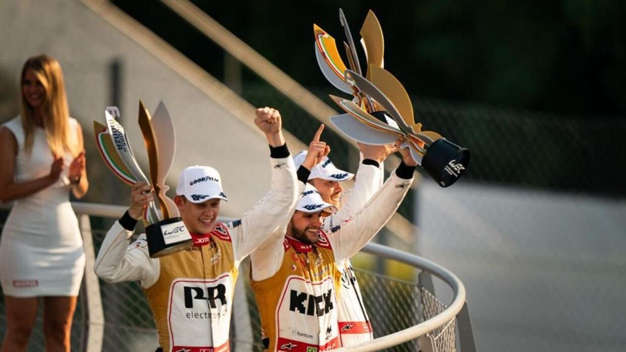Oliver Rasmussen, David Heinemeier Hansson og Pietro Fittipaldi sejrede på Monza i år.