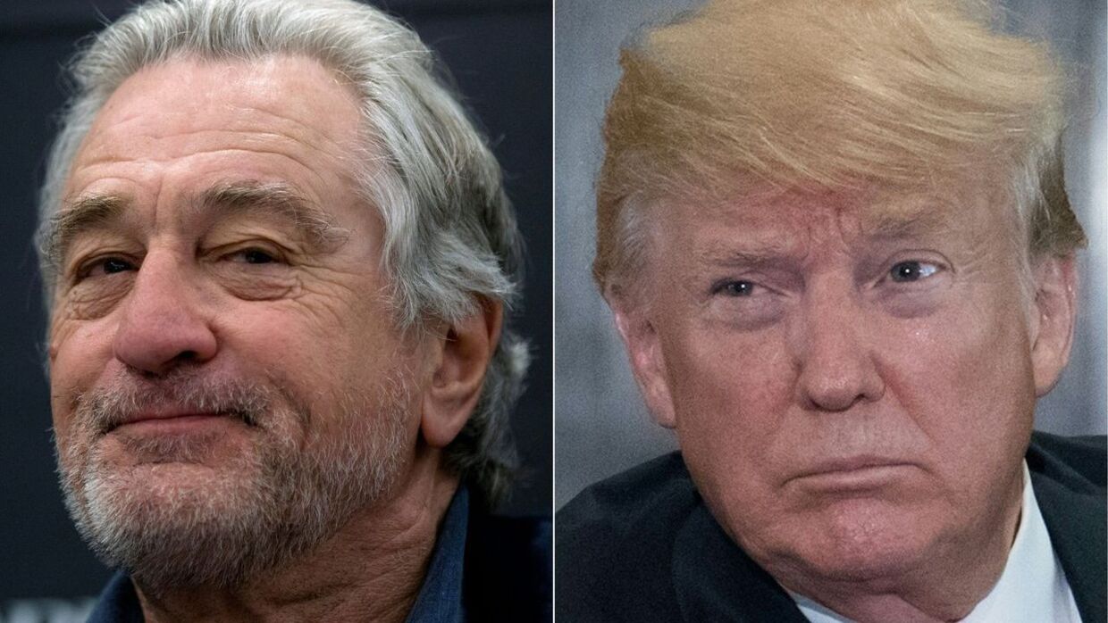 Robert De Niro og Donald Trump er for alvor røget i totterne på hinanden – indtil videre dog ikke fysisk. 