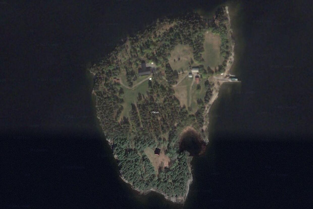 Øen Utøya.