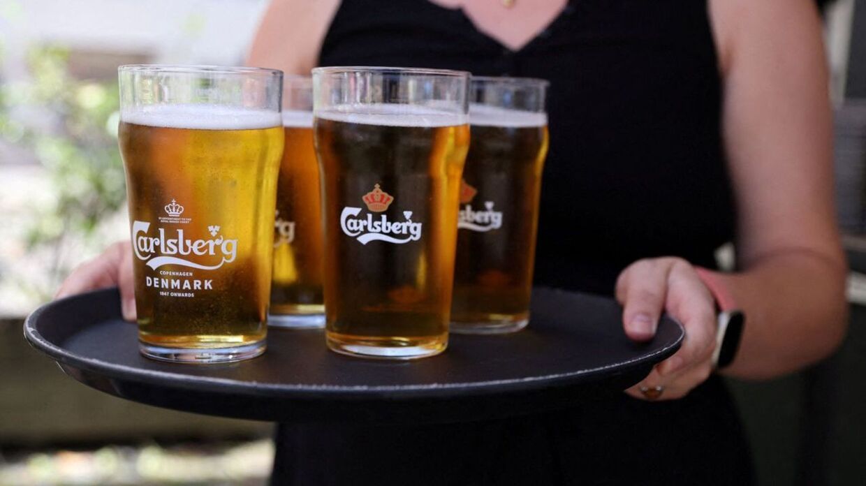 Øl fra Carlsberg bliver dyrere i 2024.