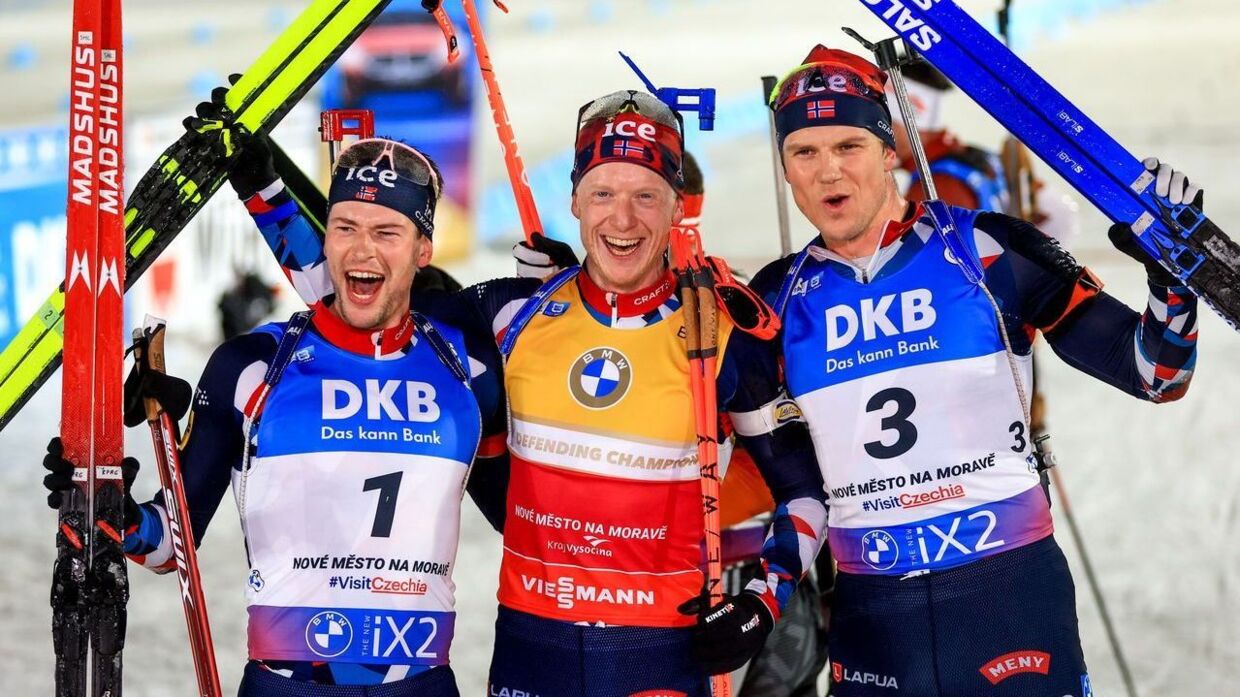 Norge satte sig på de fem første pladser.