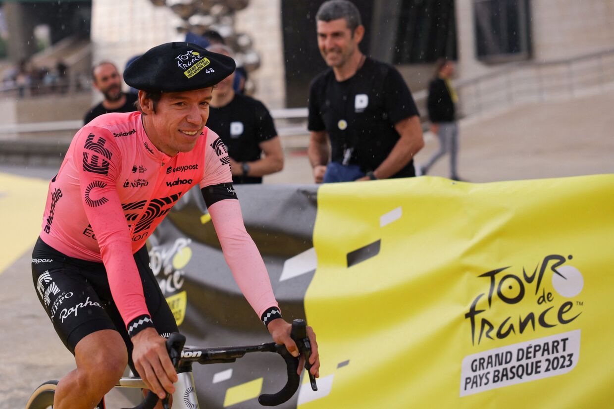 Colombianske Rigoberto Urán har vundet etaper i alle tre grand tours og kørt på podiet i Tour de France og Giro d'Italia. (Arkivfoto).