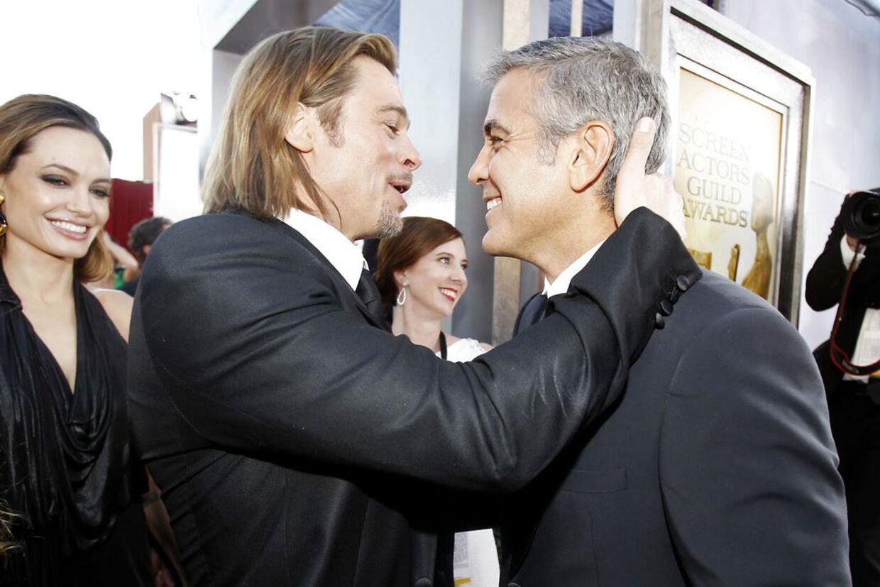 Клуни и Питт. Клуни питт