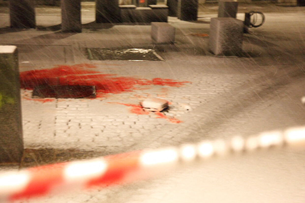 Politifolk har natten til fredag skudt og ramt en person i Slagelse.