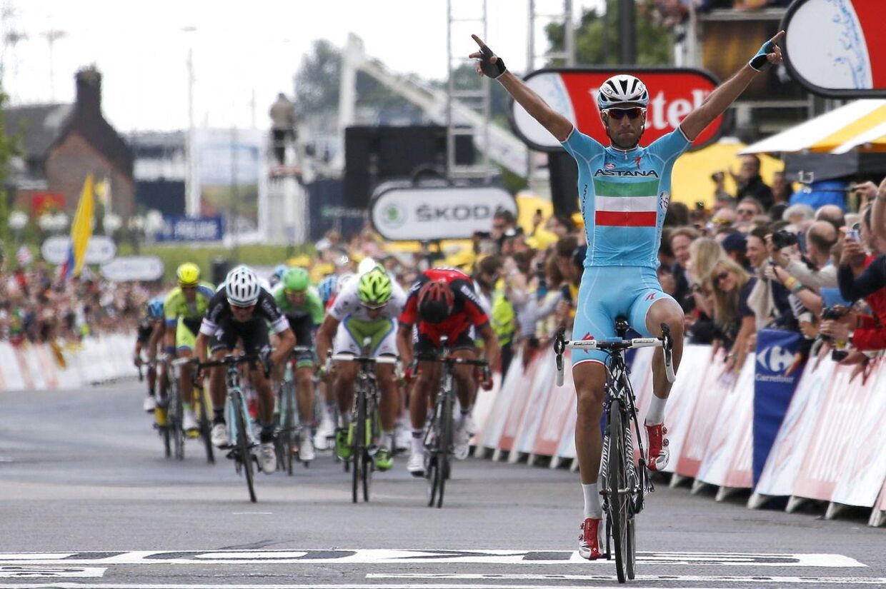 Vincenzo Nibali vinder anden etape
