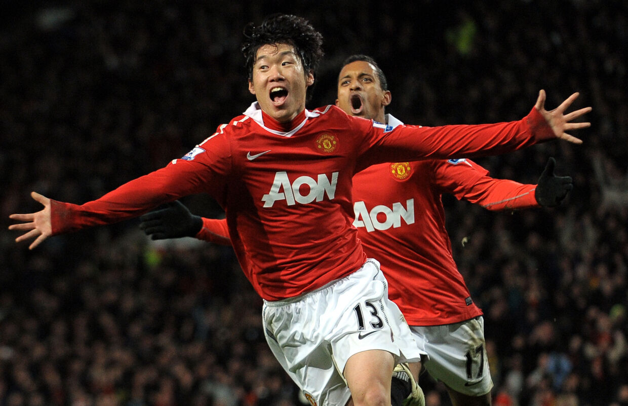 Ji-Sung Park indtog helterollen, da United slog Arsenal 1-0 på Old Trafford.