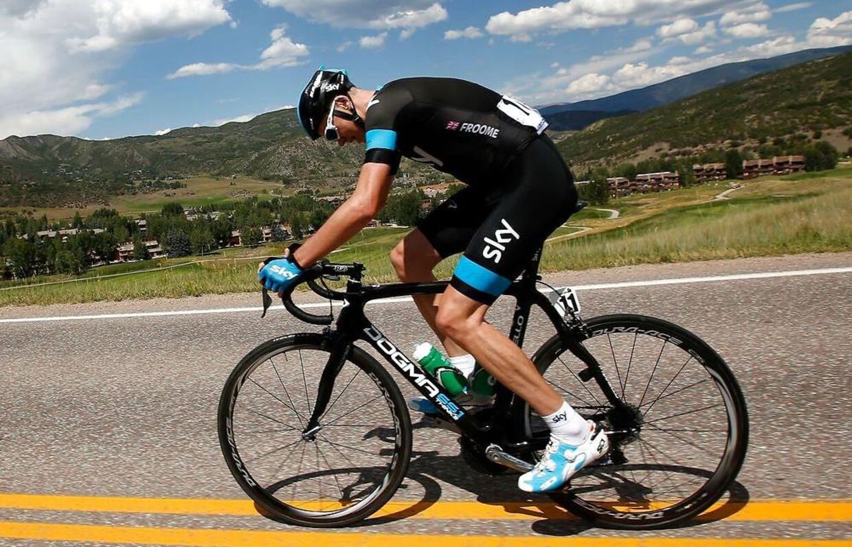 Chris Froome var skarp sidste år, hvor han vandt Tour de France. Han ser endnu skarpere ud nu.