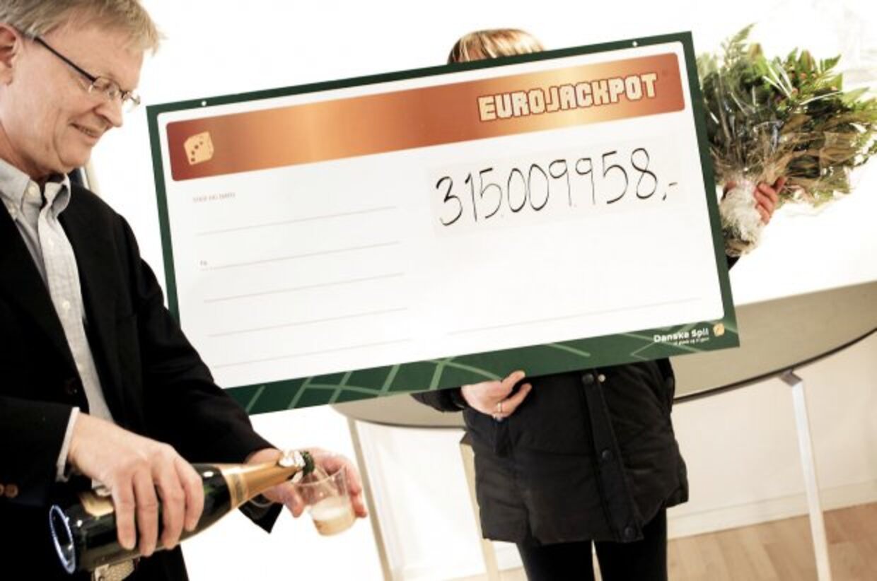 En 47-årig mor til fem vandt 20. febnruar 315 millioner kroner. På fredag er 570 millioner på højkant i Eurojackpot. Foto: Linda Kastrup.