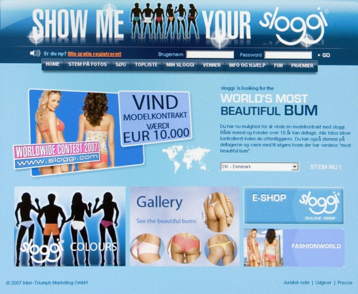 10.000 euro er værdien af den modelkontrakt, Sloggi lokker med for at få unge til at lægge billeder af sig selv i undertøj på nettet.