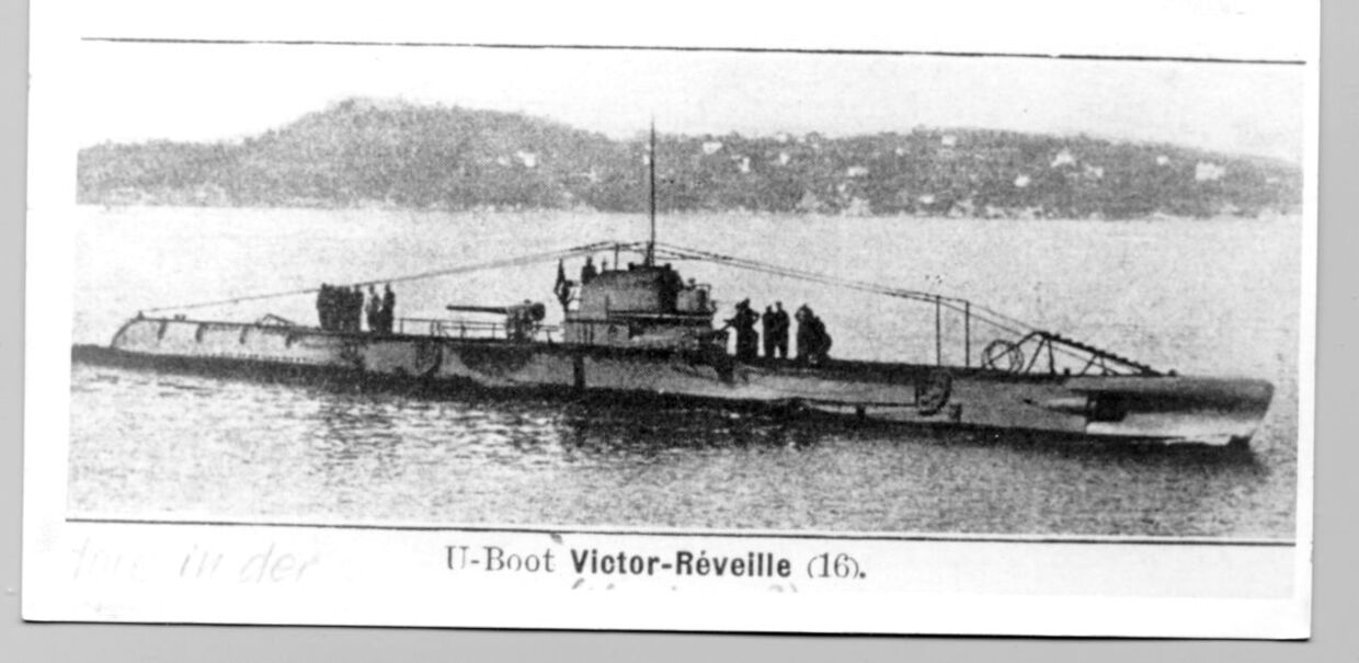 Historisk billede af den tyske ubåd U78, der har været forsvundet i 97 år.