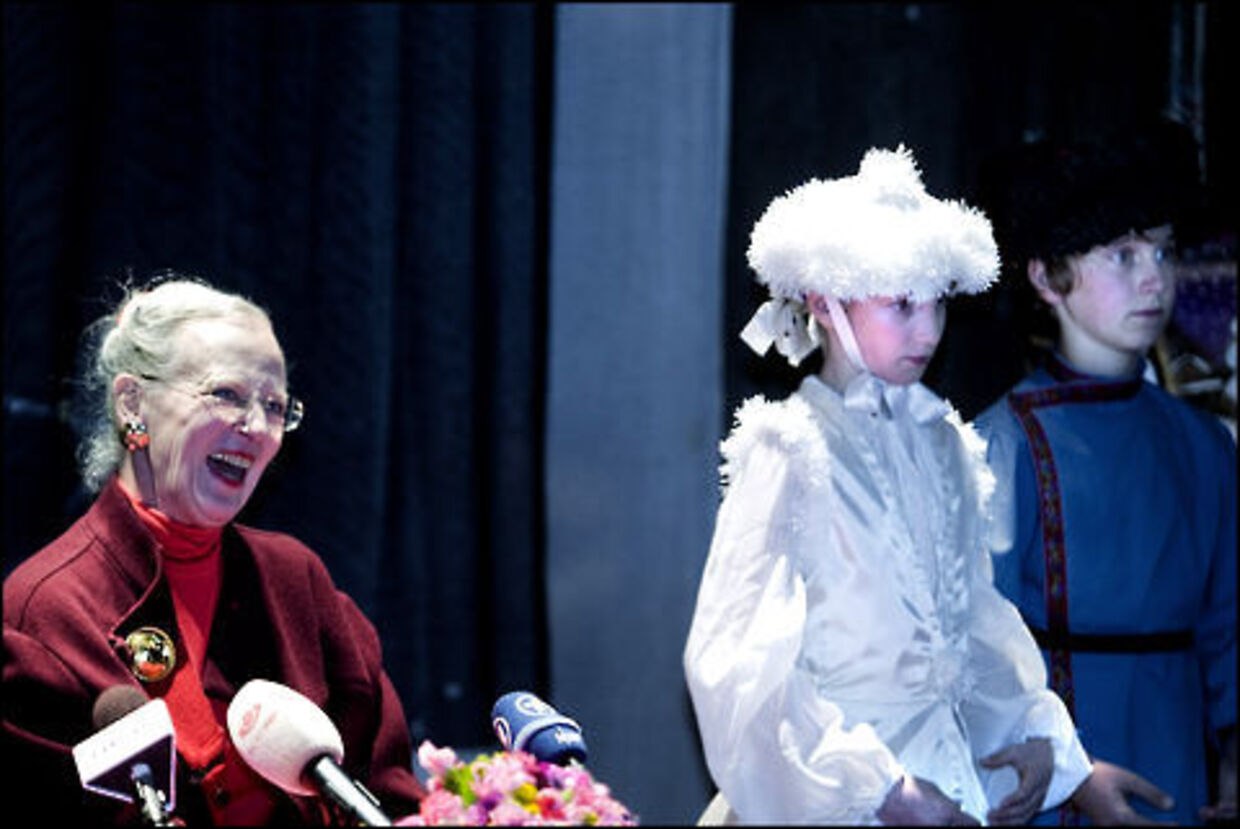 Dronning Margrethe har designet balletbørnenes kostumer. Foto: Liselotte Sabroe.