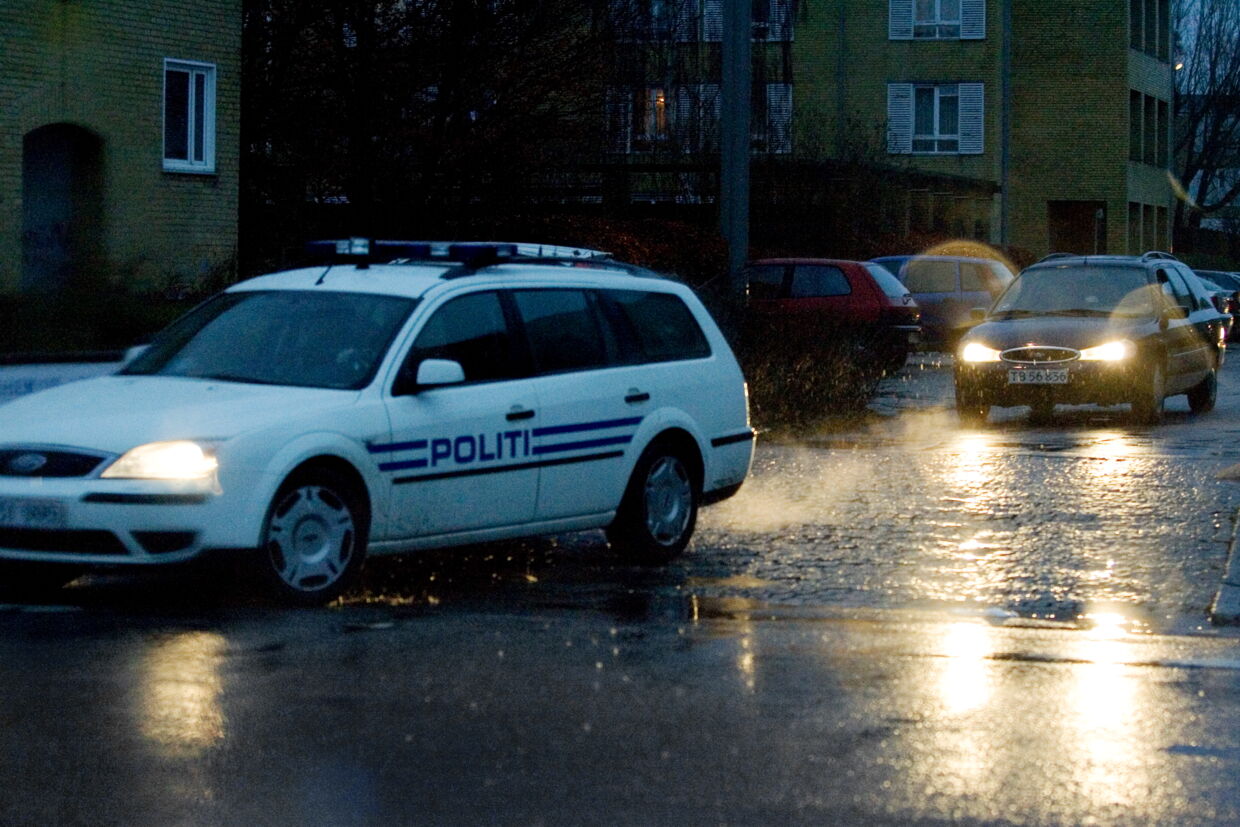 Arkivfoto. Politiet måtte igen rykke ud til ballade i Tingbjerg.