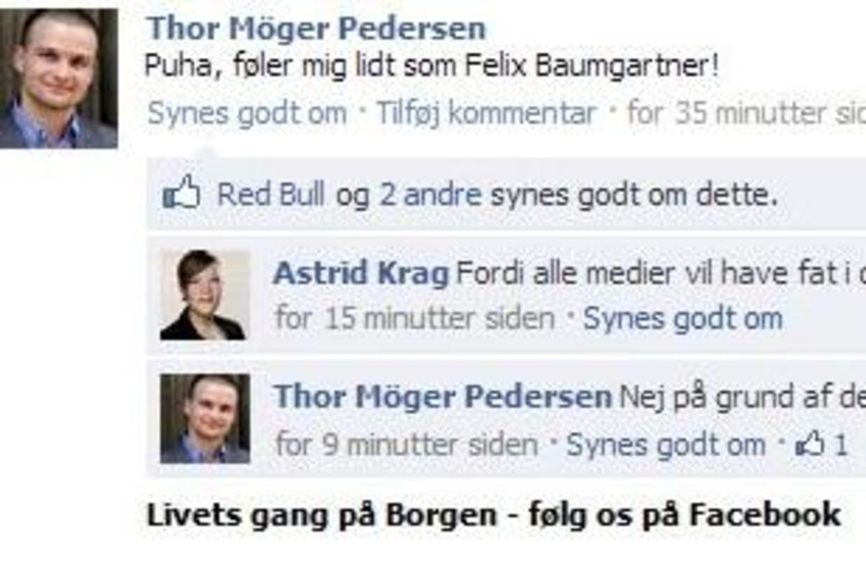 En ny satiregruppe ved navnet 'Livets gang på Borgen' er dukket op på Facebook.