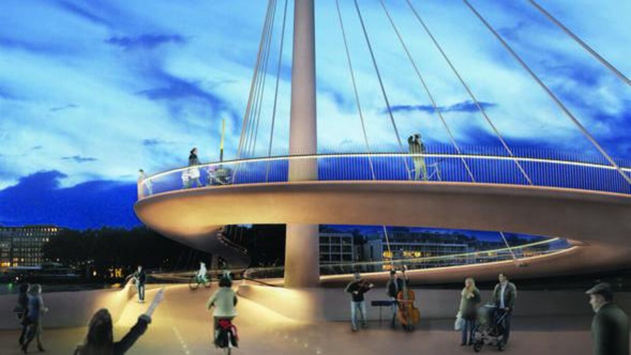 Et dansk firma har vundet en konkurrence om at bygge Londons første cykelbro. 