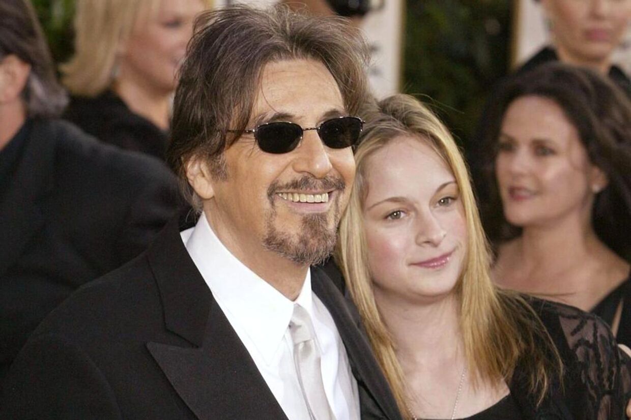 Al Pacino med sin datter Julie Pacino.